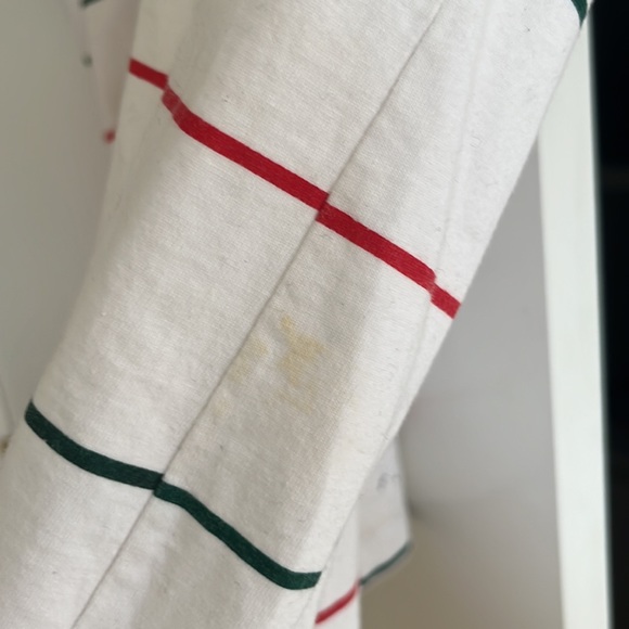 Vintage 80s Gucci Tennis Striped Polo - Picture 3 of 3